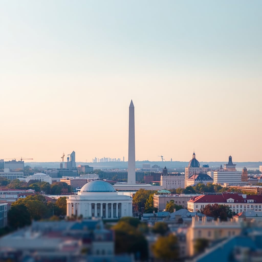 United States landmark scholarship card background